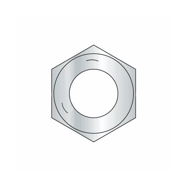 Newport Fasteners Hex Nut, 5/8"-11, Steel, Grade 5, Zinc Plated, 35/64 in Ht, 500 PK 758570-BR-500 - main